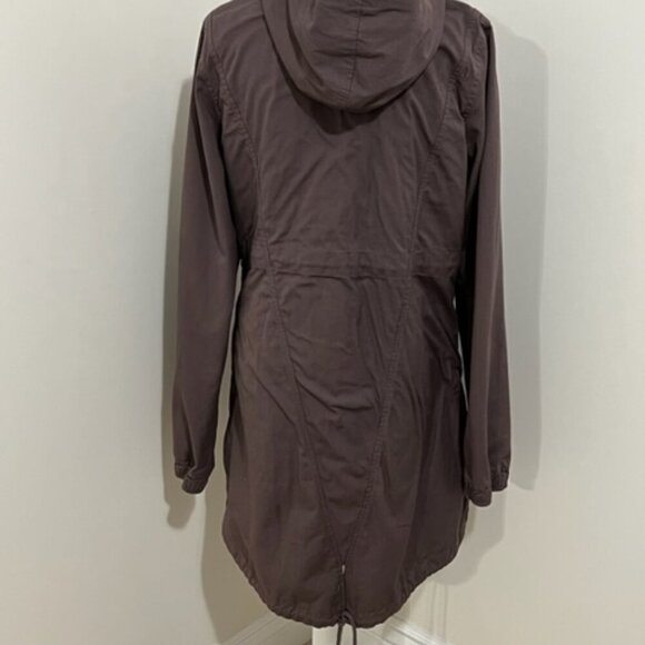 Volcom Junior's Park It Parka Jacket in Iron Grey Sherpa Lined Size XL - Picture 3 of 10